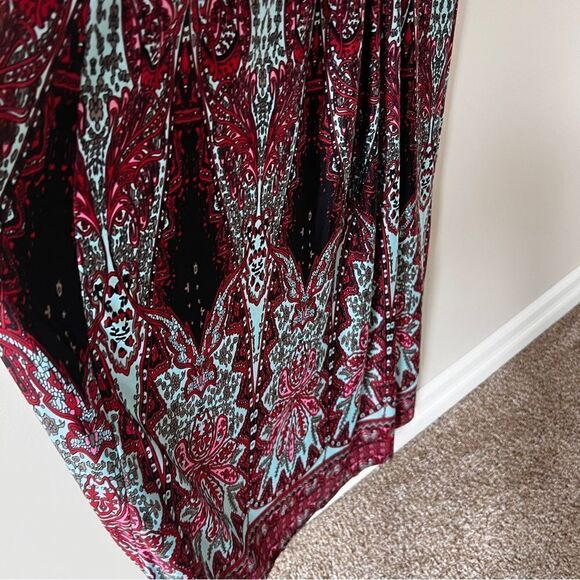 Shoreline Women’s Multicolor Paisley Maxi Dress Size Small/Medium - Picture 5 of 6